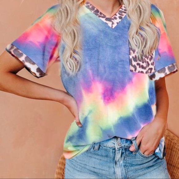 Tops - Just in! Happy days tie dye tee